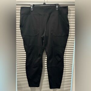 Carhartt‎ Force Work Pants IX Fitted Legging Utility Black Pockets Heavy duty